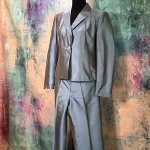 📌Talbots Elegant Evening - Formal - Mother of the Bride Silk Pant Suit